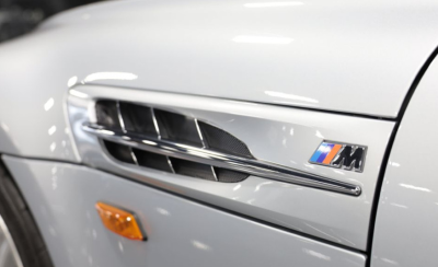 1998 BMW M Roadster in Arctic Silver Metallic over Estoril Blue & Black Nappa