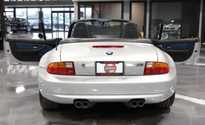 1998 BMW M Roadster in Arctic Silver Metallic over Estoril Blue & Black Nappa