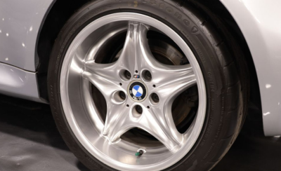 1998 BMW M Roadster in Arctic Silver Metallic over Estoril Blue & Black Nappa