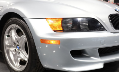 1998 BMW M Roadster in Arctic Silver Metallic over Estoril Blue & Black Nappa