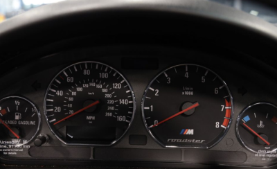 1998 BMW M Roadster in Arctic Silver Metallic over Estoril Blue & Black Nappa