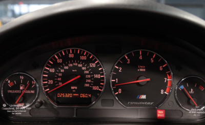 1998 BMW M Roadster in Arctic Silver Metallic over Estoril Blue & Black Nappa