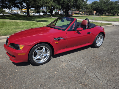 1998 BMW M Roadster in Imola Red 2 over Imola Red & Black Nappa