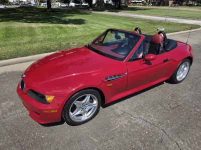 1998 BMW M Roadster in Imola Red 2 over Imola Red & Black Nappa