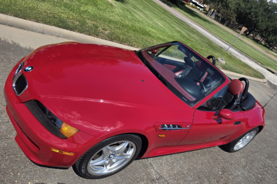 1998 BMW M Roadster in Imola Red 2 over Imola Red & Black Nappa