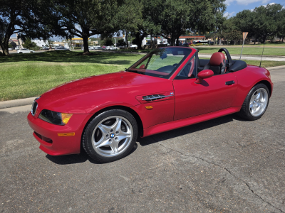 1998 BMW M Roadster in Imola Red 2 over Imola Red & Black Nappa