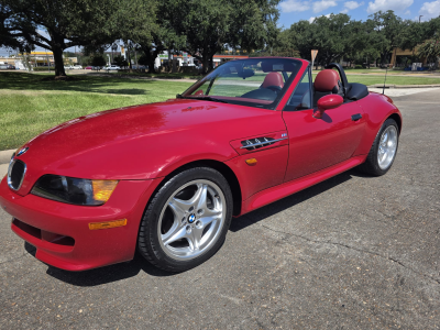 1998 BMW M Roadster in Imola Red 2 over Imola Red & Black Nappa
