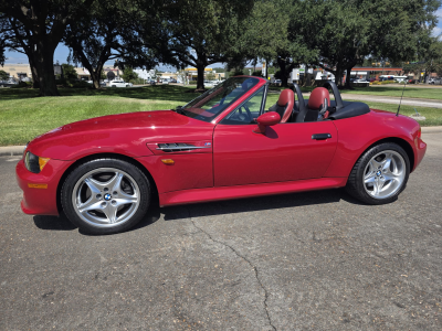1998 BMW M Roadster in Imola Red 2 over Imola Red & Black Nappa