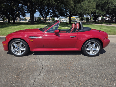 1998 BMW M Roadster in Imola Red 2 over Imola Red & Black Nappa