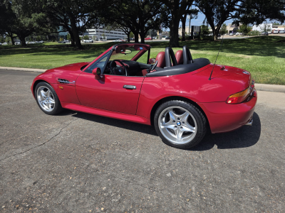 1998 BMW M Roadster in Imola Red 2 over Imola Red & Black Nappa