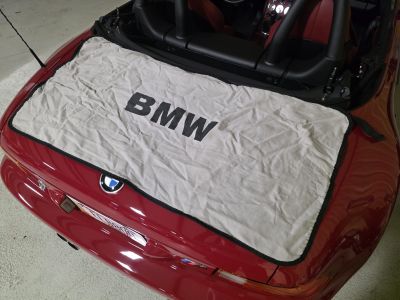 1998 BMW M Roadster in Imola Red 2 over Imola Red & Black Nappa