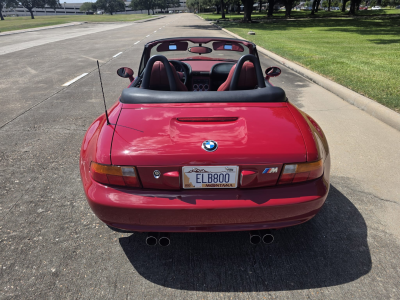 1998 BMW M Roadster in Imola Red 2 over Imola Red & Black Nappa
