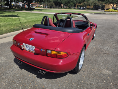 1998 BMW M Roadster in Imola Red 2 over Imola Red & Black Nappa
