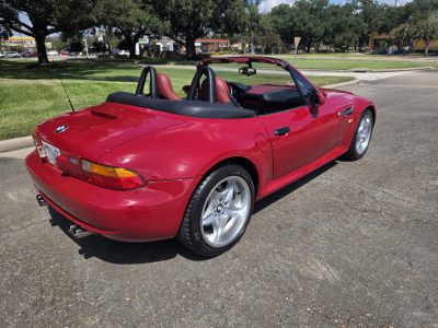 1998 BMW M Roadster in Imola Red 2 over Imola Red & Black Nappa
