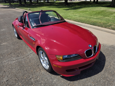 1998 BMW M Roadster in Imola Red 2 over Imola Red & Black Nappa