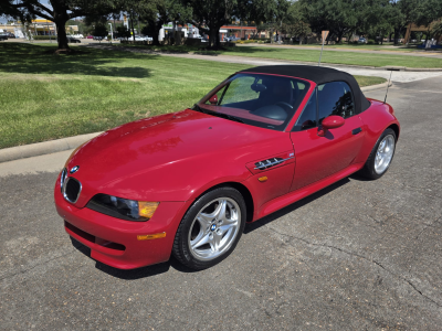 1998 BMW M Roadster in Imola Red 2 over Imola Red & Black Nappa