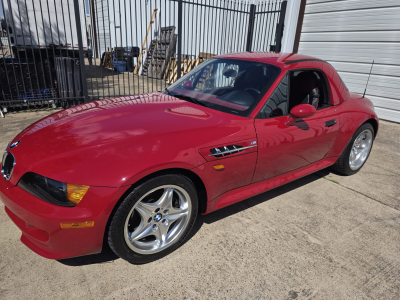 1998 BMW M Roadster in Imola Red 2 over Imola Red & Black Nappa