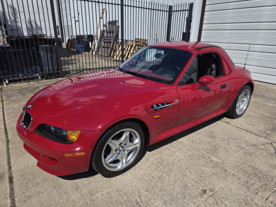 1998 BMW M Roadster in Imola Red 2 over Imola Red & Black Nappa