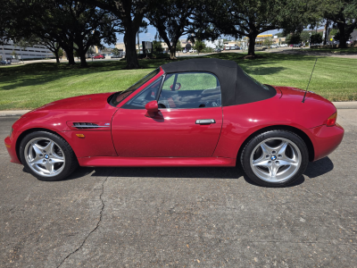 1998 BMW M Roadster in Imola Red 2 over Imola Red & Black Nappa