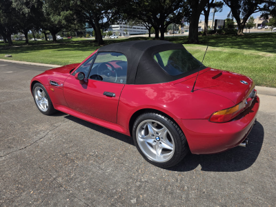 1998 BMW M Roadster in Imola Red 2 over Imola Red & Black Nappa