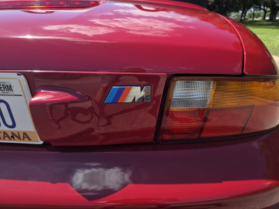 1998 BMW M Roadster in Imola Red 2 over Imola Red & Black Nappa