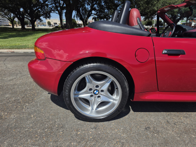 1998 BMW M Roadster in Imola Red 2 over Imola Red & Black Nappa
