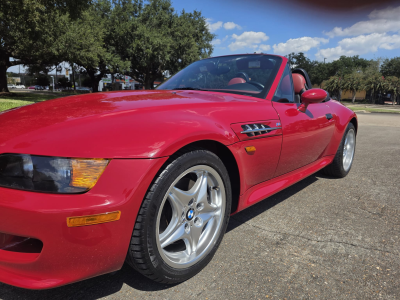1998 BMW M Roadster in Imola Red 2 over Imola Red & Black Nappa