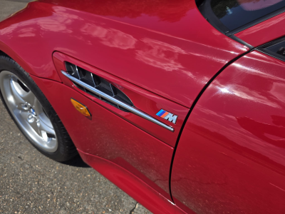 1998 BMW M Roadster in Imola Red 2 over Imola Red & Black Nappa