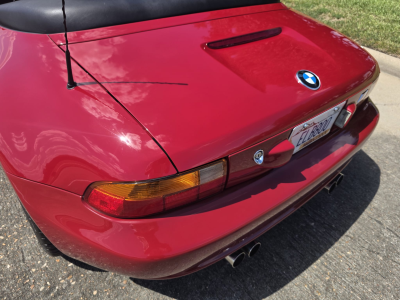 1998 BMW M Roadster in Imola Red 2 over Imola Red & Black Nappa