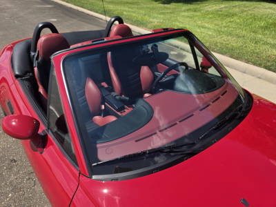 1998 BMW M Roadster in Imola Red 2 over Imola Red & Black Nappa