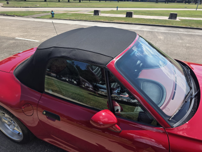 1998 BMW M Roadster in Imola Red 2 over Imola Red & Black Nappa