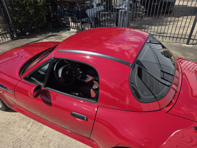 1998 BMW M Roadster in Imola Red 2 over Imola Red & Black Nappa