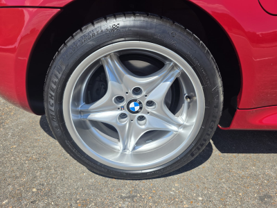 1998 BMW M Roadster in Imola Red 2 over Imola Red & Black Nappa