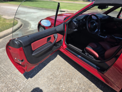 1998 BMW M Roadster in Imola Red 2 over Imola Red & Black Nappa