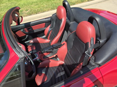 1998 BMW M Roadster in Imola Red 2 over Imola Red & Black Nappa