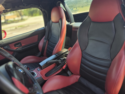 1998 BMW M Roadster in Imola Red 2 over Imola Red & Black Nappa