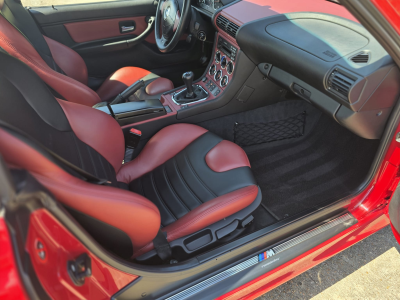 1998 BMW M Roadster in Imola Red 2 over Imola Red & Black Nappa