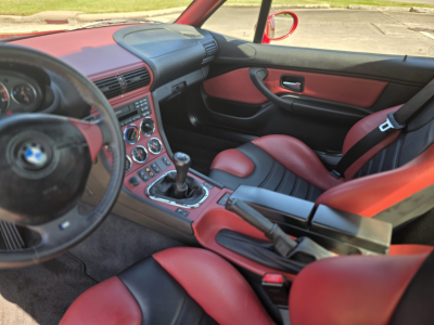 1998 BMW M Roadster in Imola Red 2 over Imola Red & Black Nappa