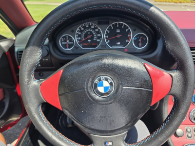 1998 BMW M Roadster in Imola Red 2 over Imola Red & Black Nappa