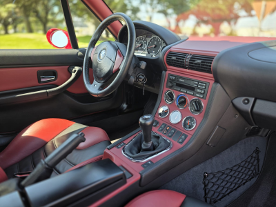 1998 BMW M Roadster in Imola Red 2 over Imola Red & Black Nappa