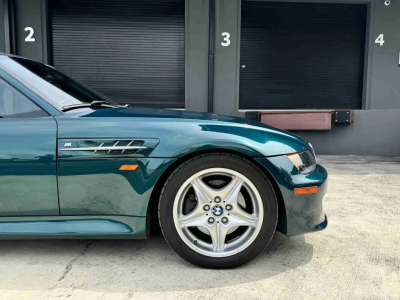 1998 BMW M Roadster in Boston Green Metallic over Black Nappa