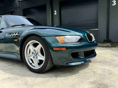 1998 BMW M Roadster in Boston Green Metallic over Black Nappa