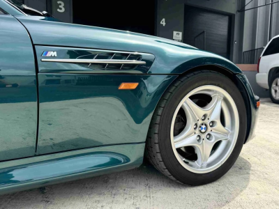 1998 BMW M Roadster in Boston Green Metallic over Black Nappa