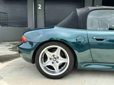 1998 BMW M Roadster in Boston Green Metallic over Black Nappa