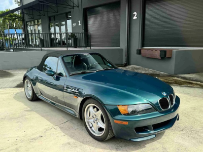 1998 BMW M Roadster in Boston Green Metallic over Black Nappa