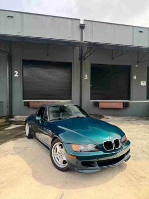 1998 BMW M Roadster in Boston Green Metallic over Black Nappa