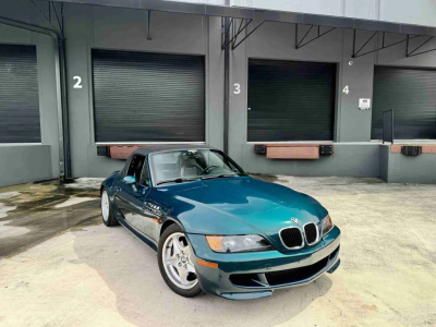 1998 BMW M Roadster in Boston Green Metallic over Black Nappa