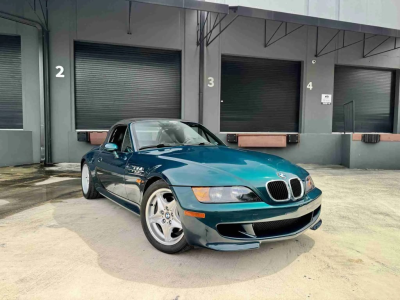 1998 BMW M Roadster in Boston Green Metallic over Black Nappa