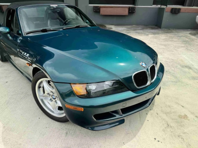 1998 BMW M Roadster in Boston Green Metallic over Black Nappa