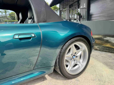 1998 BMW M Roadster in Boston Green Metallic over Black Nappa